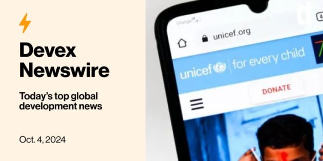 Newswire UNICEF’s Child Nutrition Fund Addresses Global Malnutrition
